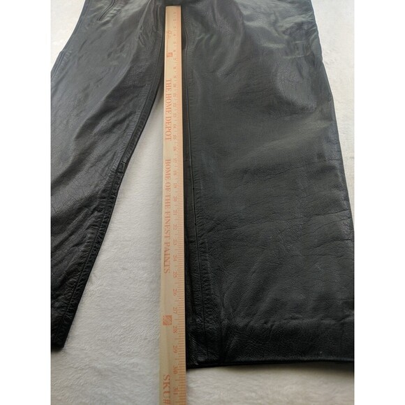 🔥Xelement Advanced Motorcycle Gear Men’s Heavy Duty BlackLeather Pants/Chaps 42 - Picture 2 of 10